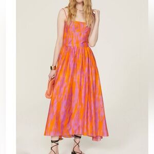 Maria Cher Targatal Midi Dress Medium